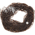 Natural Shell Heishi 3mm Wide 24 inch Strand 37351