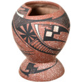 Mata Ortiz Geometric Pattern Pottery Matching Stand 41703