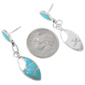 Zuni Turquoise Post Earrings 32212
