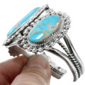 Navajo Turquoise Silver Ladies Cuff Bracelet 16290