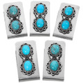 Arizona Turquoise Silver Money Clips 22269