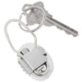 Native American Sterling Silver Key Chain 34117