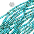 Graduated Rondelle Turquoise Beads 37491