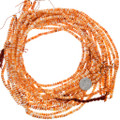 Light Orange Spiny Oyster Bead Strand 37503