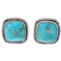 Matching Kingman Turquoise Earrings Jewelry Set 42209
