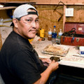 Navajo Turquoise Jewelry Artist Garrison Boyd 42661