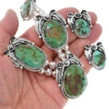 Carico Lake Turquoise Sterling Silver Jewelry Set 37586