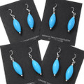 Western Turquoise Navajo Earrings 34560