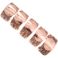 Wide Solid Copper Cuff Bracelet 42864