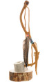 Native American Antler Peace Pipe 42923