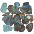 Number 8 Turquoise Rough Sliced One Pound Lot 37616