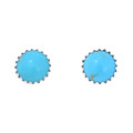 Natural Sleeping Beauty Turquoise Earrings 43268