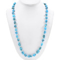 Natural Kingman Turquoise Nugget Necklace 43272