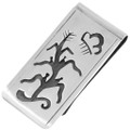 Navajo Silver Money Clip 43485