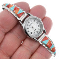 Southwest Pattern Spiny Oyster Turquoise Watch 43587