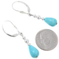 Teardrop Turquoise Earrings 43672