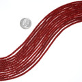 Red 3mm Heishi Beads 37781