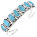 Ladies Turquoise Cuff Bracelet 43819