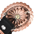 Navajo Made Western Style Copper Concho Belt Artist Joey McCray 43903