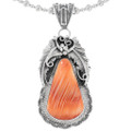 Sterling Silver Spiny Oyster Pendant 44039