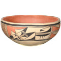 Vintage Hopi Polychrome Bowl 44055