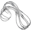 Sterling Silver Bench Bead Navajo Necklace Artist Lula Begay