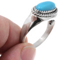 Native American Turquoise Sterling Silver Ring 44118