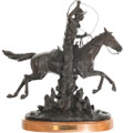 Wild West Cowboy Theme Bronze Artwork 44137