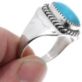 Classic Sterling Silver Turquoise Ring 27804