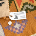 Vintage 1970s Wool Navajo Rug Weaving 44160