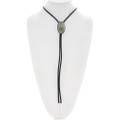 Native American Turquoise Bolo Tie Oval Shape 44161