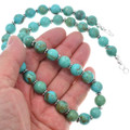 Beaded Turquoise Necklace Artist Lula Begay 44182