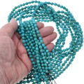 6mm Turquoise Beads Rounded Nuggets 37849