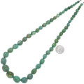 Tapered Necklace Beads High Grade Real Turquoise 37857