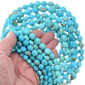 High Grade Kingman Turquoise Nugget Beads Priced Per Strand 37865