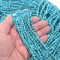 High Grade Turquoise Bead Strand Natural Untreated 37874