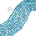 Natural Turquoise Beads 18 inch Strand of Nuggets 37878