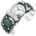 Navajo Sterling Silver Mens Watch Choose Your Stone 23462