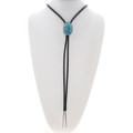 Sterling Silver Turquoise Western Bolo Tie 44163