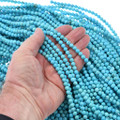 Blue Turquoise Beads Priced Per Strand 37911