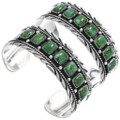 Native American Sterling Silver Bracelet Emerald Valley Turquoise 44449