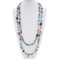 72 Inch Long Beaded Navajo Treasure Necklace 44470