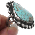 Vintage Native American Spiderweb Turquoise Ring 44549