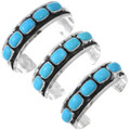 High Grade Sleeping Beauty Turquoise Sterling Silver Bracelet 44615