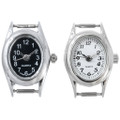 Choice of White or Black Watch Face Timepiece Included 44674