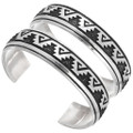 Sterling Silver Navajo Bracelet Artist Rose Singer 44836