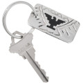 Native American Silver Thunderbird Key Ring 44844