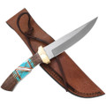 Navajo Inlaid Turquoise Knife 40446