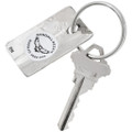 Double Horseshoe Design Silver Navajo Key Chain 44848