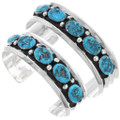 Native American Turquoise Nugget Cuff Bracelet 44879